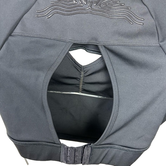 New Gymshark EXO ULTRA CROP TOP BLACK - Picture 5 of 9